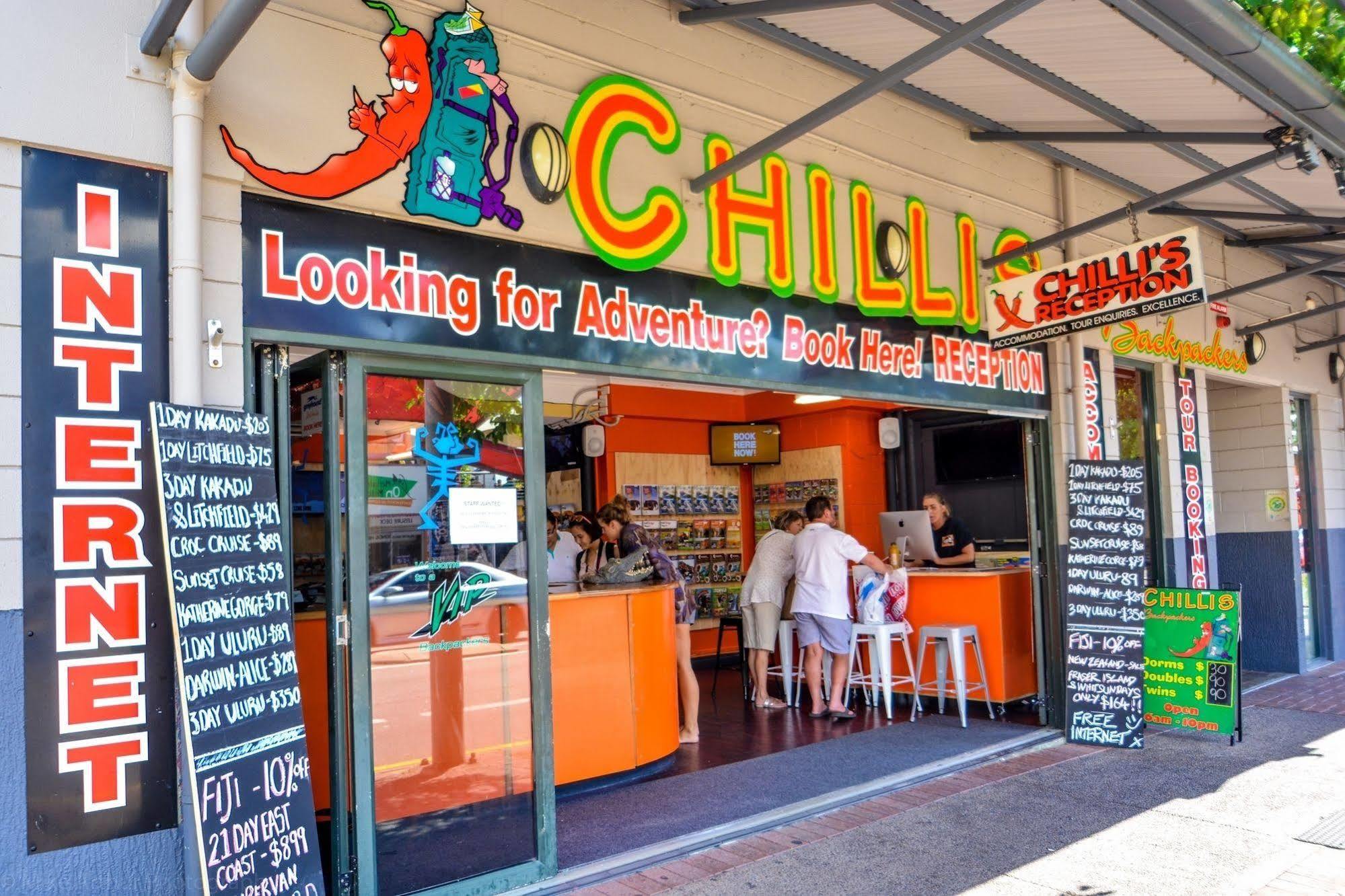Chillis Backpackers Hostel Даруин Екстериор снимка